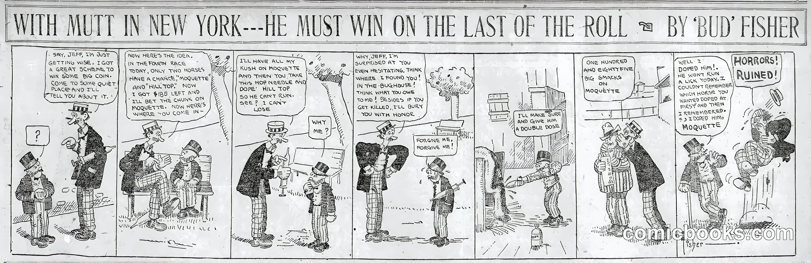 Mutt and Jeff — 1908-08-31