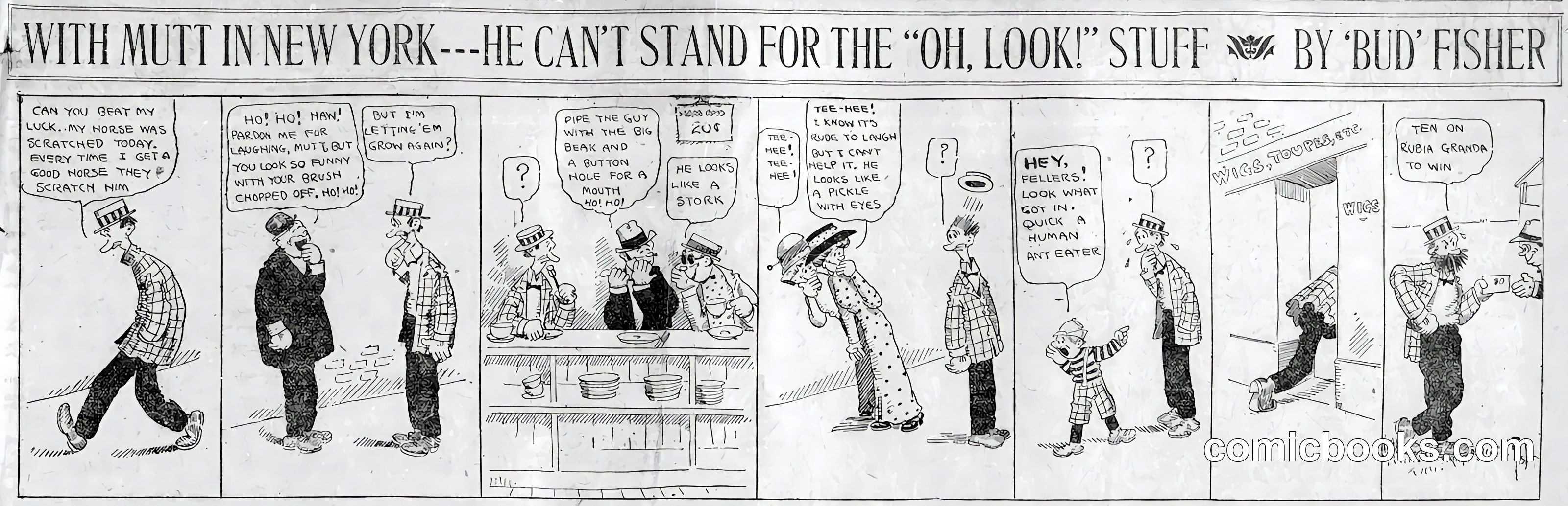 Mutt and Jeff — 1908-09-04