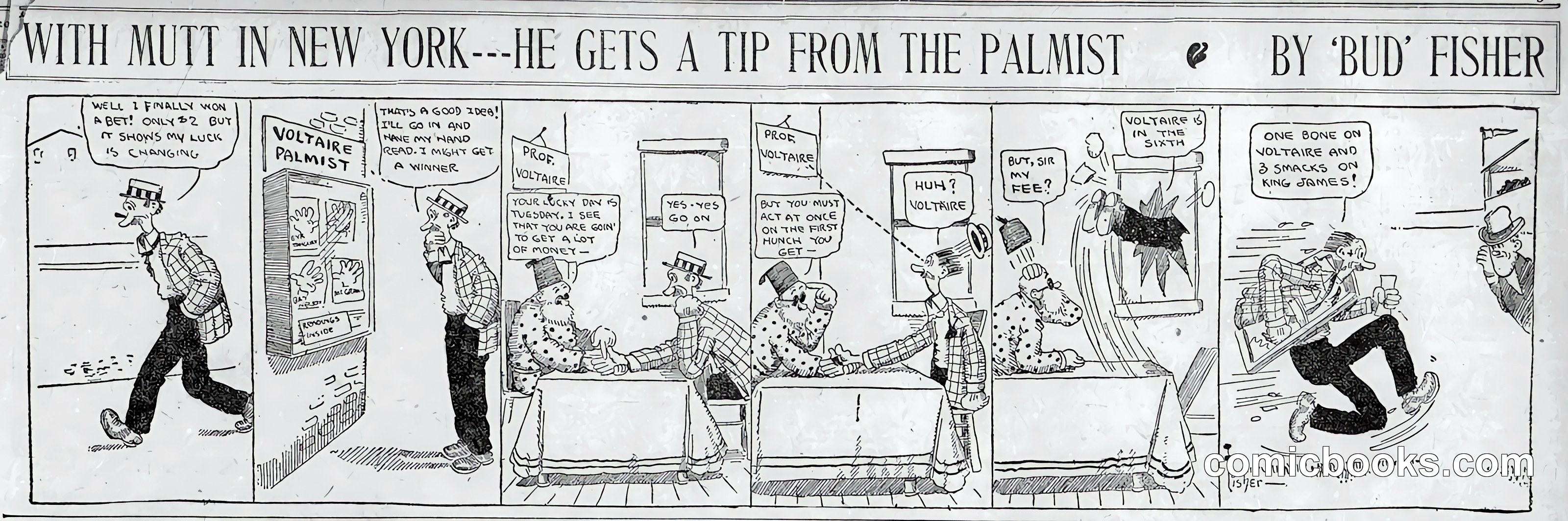 Mutt and Jeff — 1908-09-09