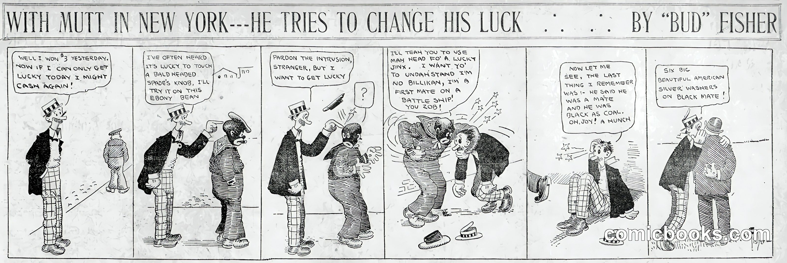 Mutt and Jeff — 1908-09-12