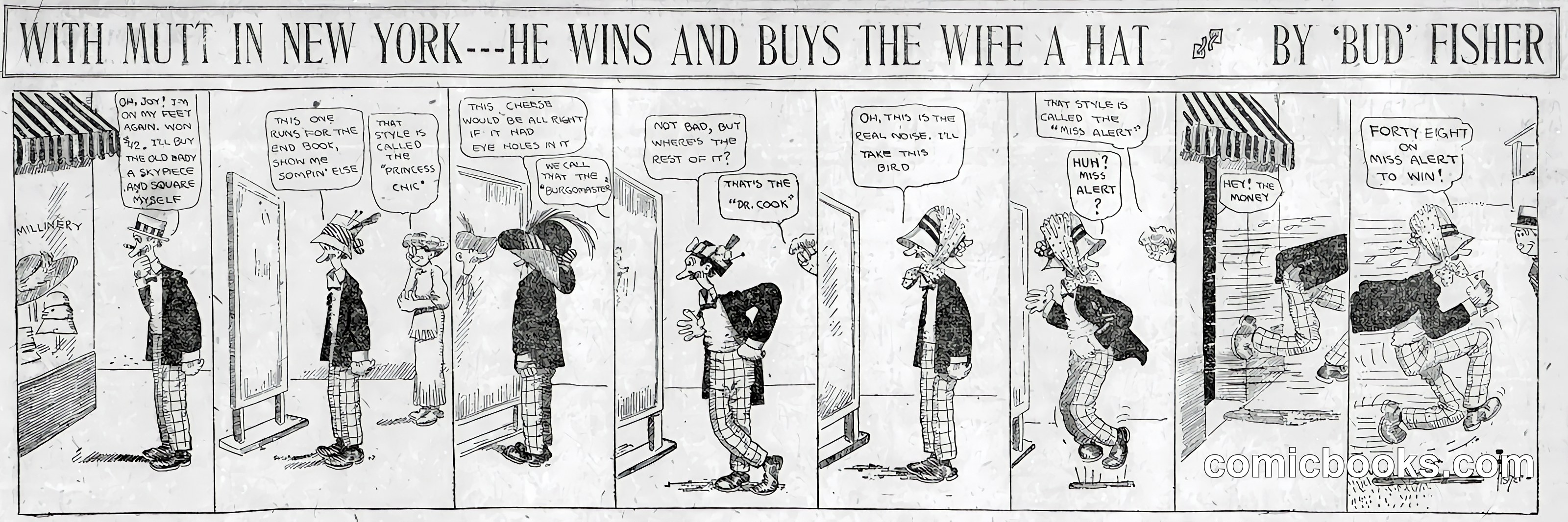 Mutt and Jeff — 1908-09-13