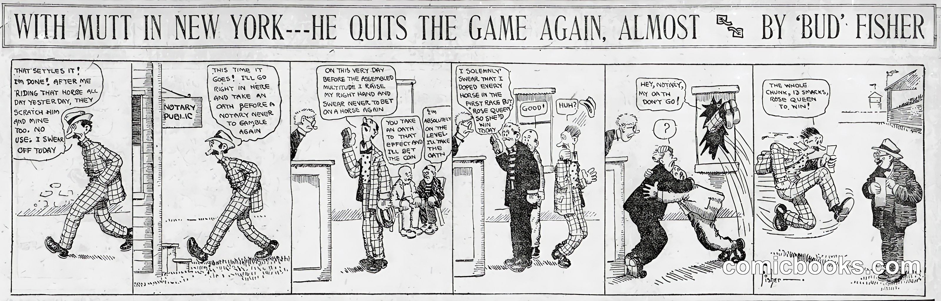 Mutt and Jeff — 1908-09-23