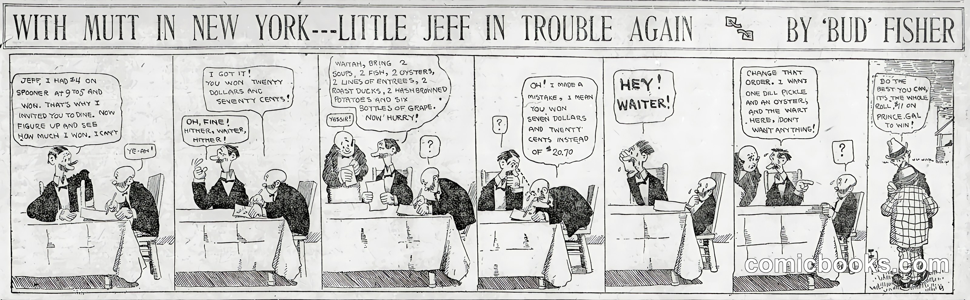 Mutt and Jeff — 1908-09-25