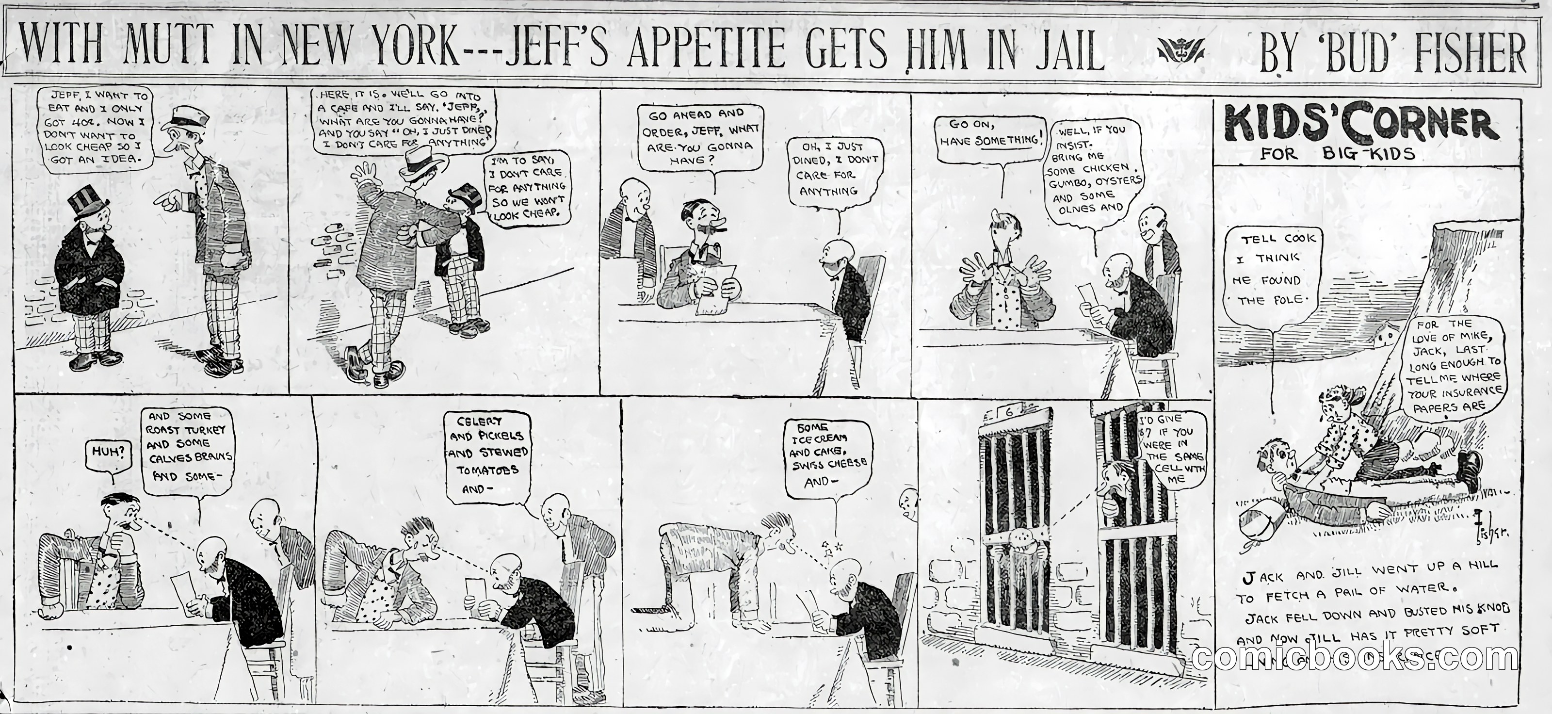 Mutt and Jeff — 1908-09-28