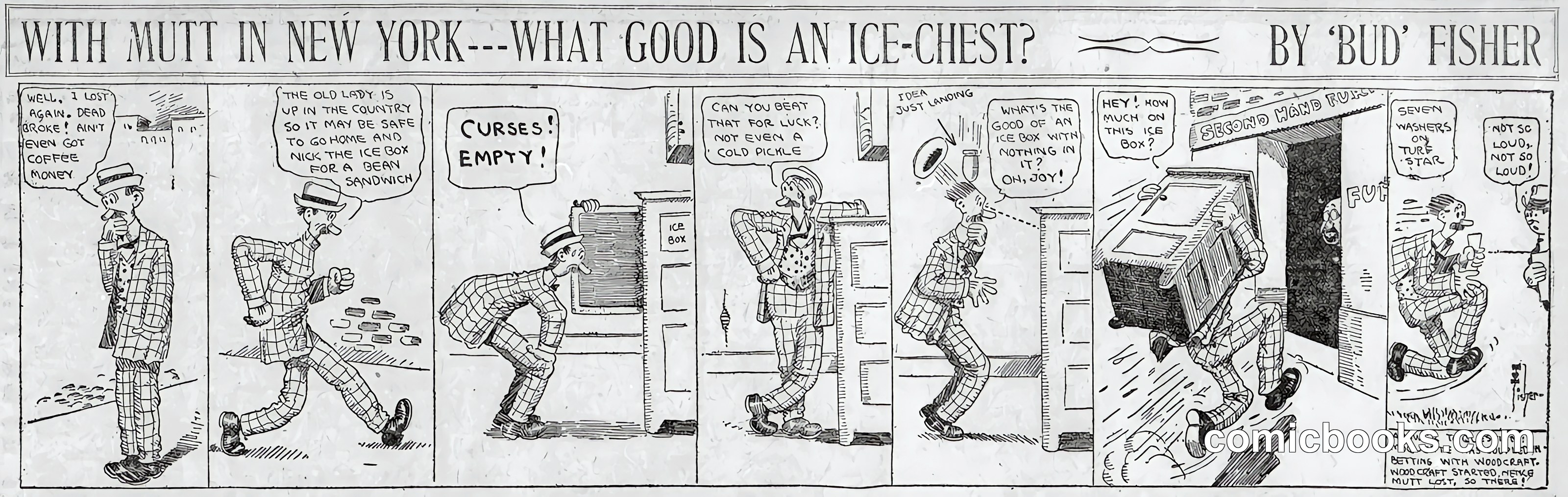Mutt and Jeff — 1908-09-29