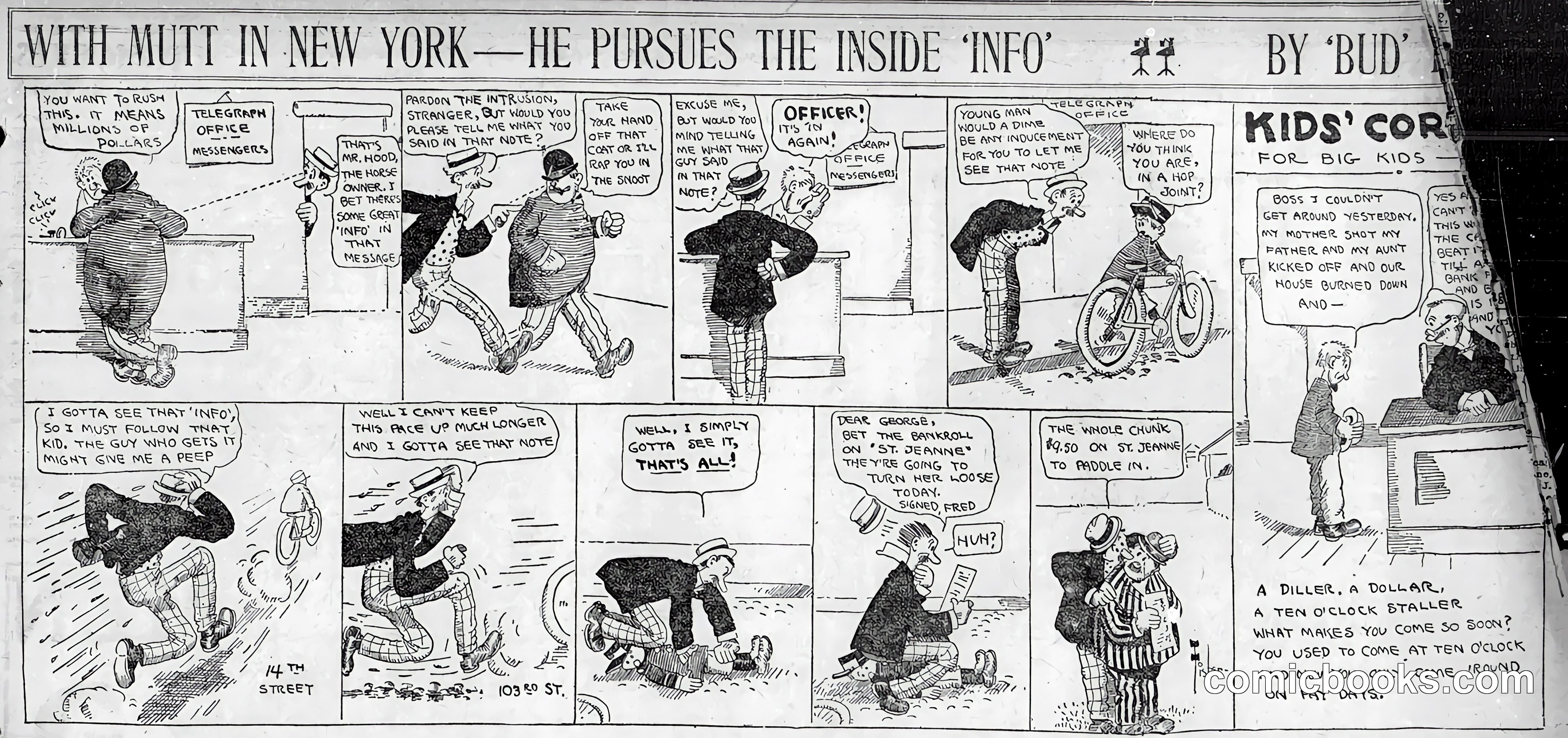Mutt and Jeff — 1909-10-02