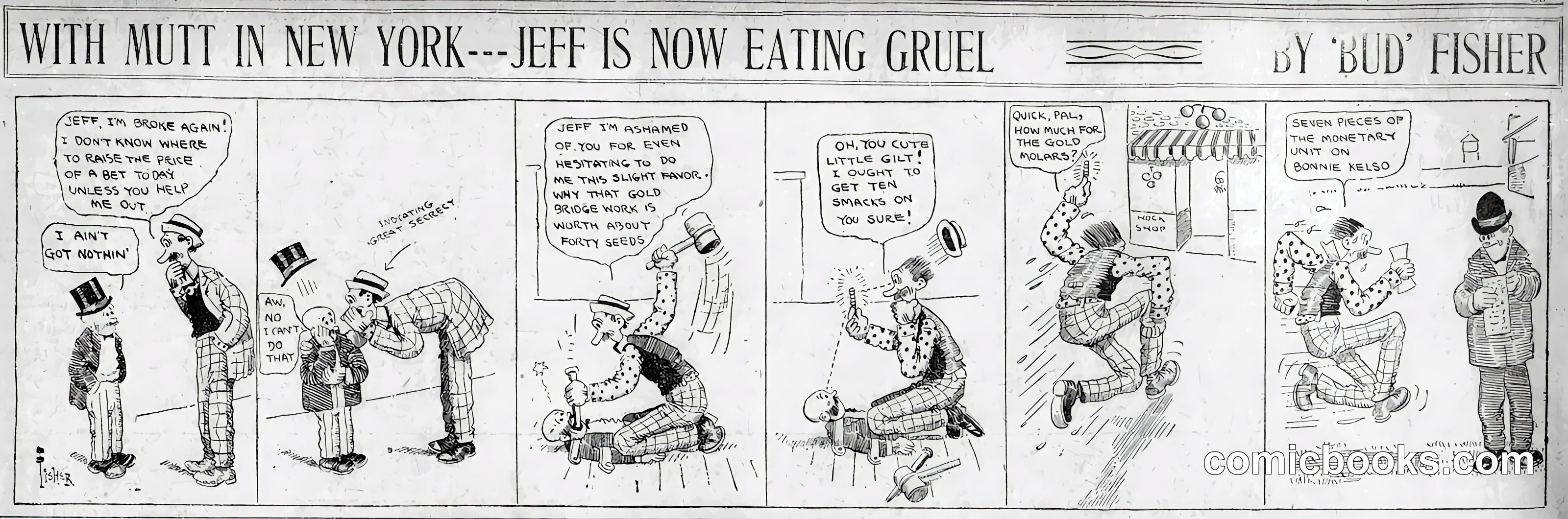 Mutt and Jeff — 1909-10-03