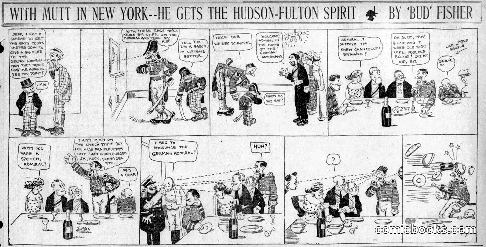 Mutt and Jeff — 1909-10-05