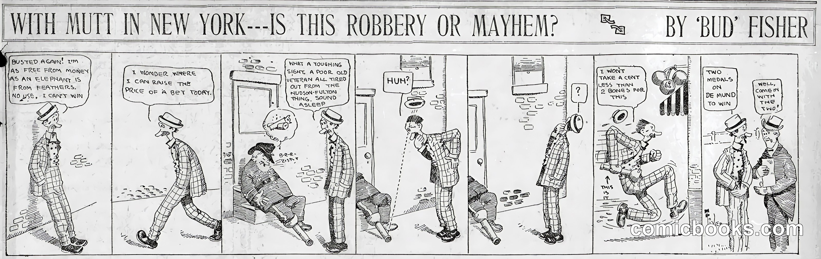 Mutt and Jeff — 1909-10-06
