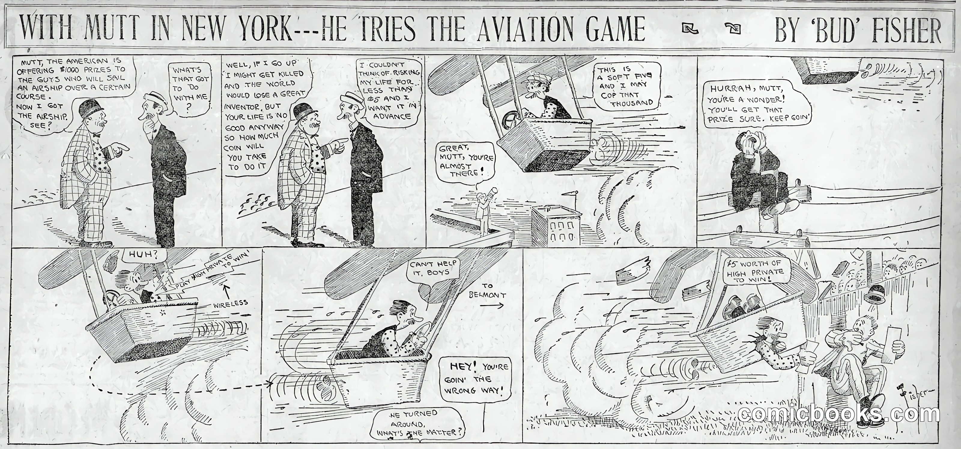 Mutt and Jeff — 1909-10-07