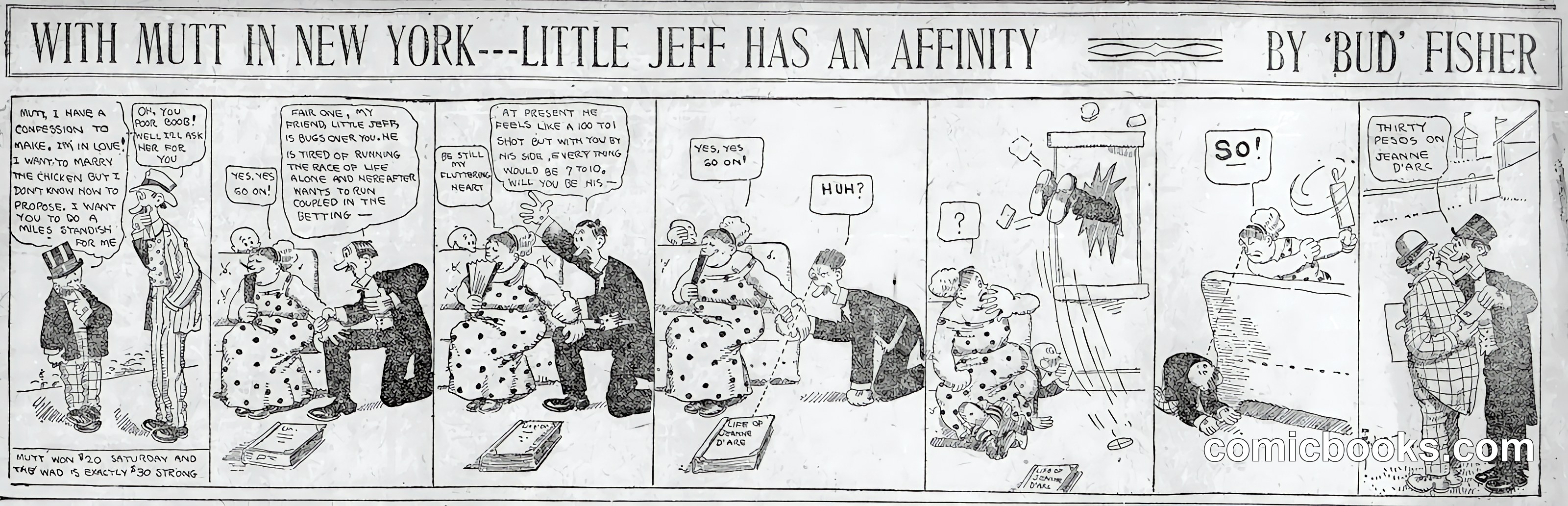 Mutt and Jeff — 1909-10-11