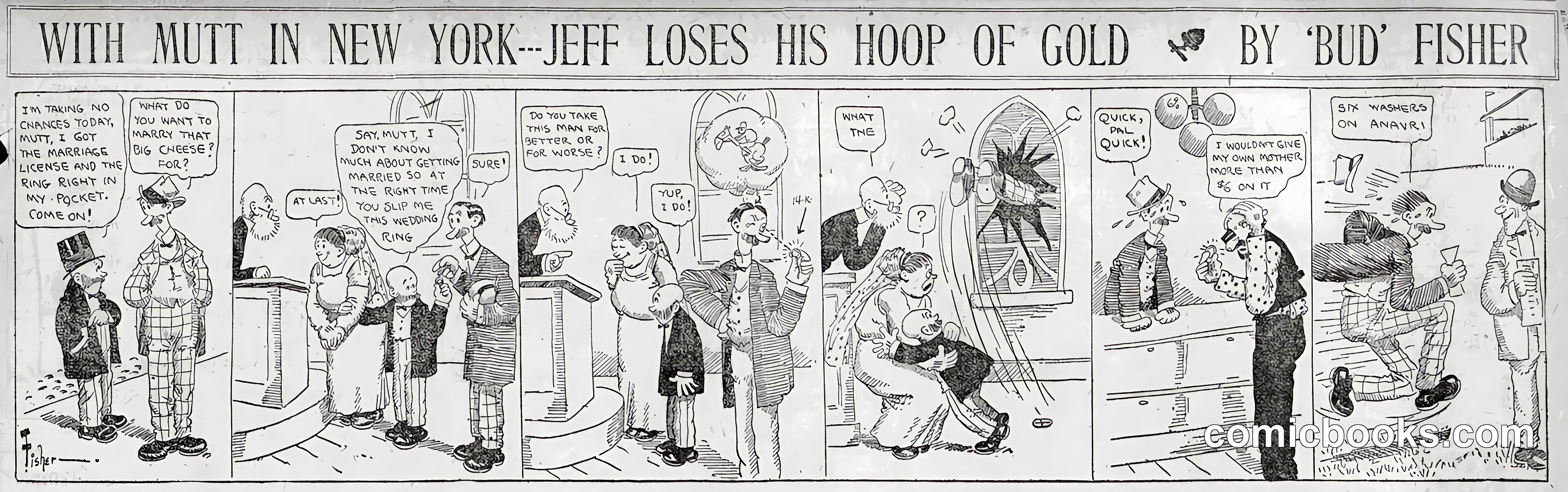 Mutt and Jeff — 1909-10-12