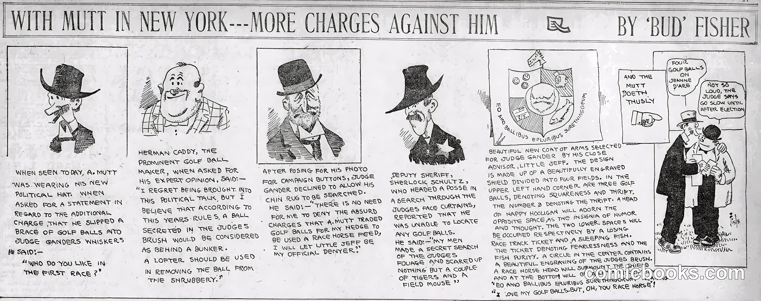 Mutt and Jeff — 1909-10-21