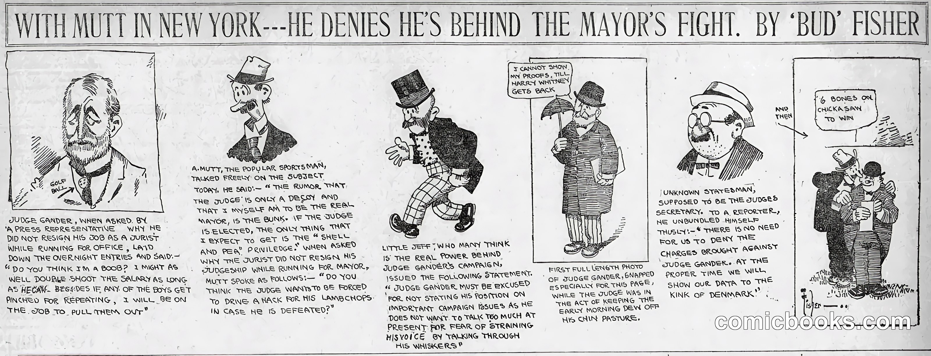 Mutt and Jeff — 1909-10-22