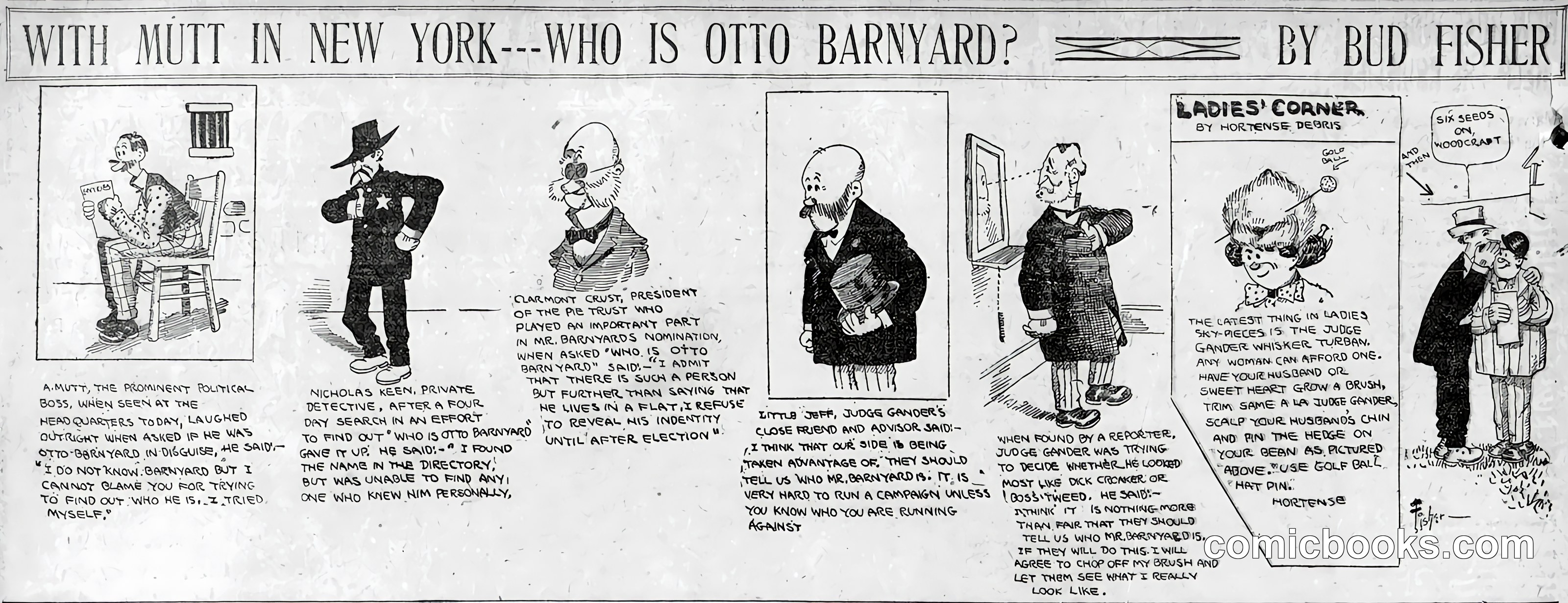 Mutt and Jeff — 1909-10-23