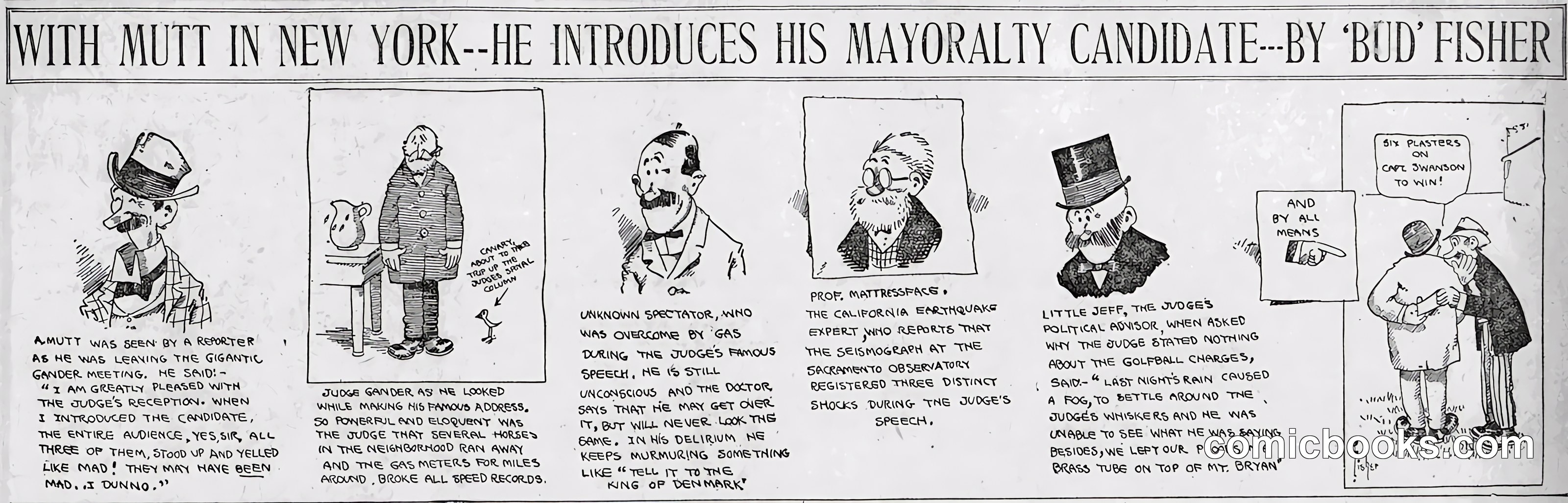 Mutt and Jeff — 1909-10-24