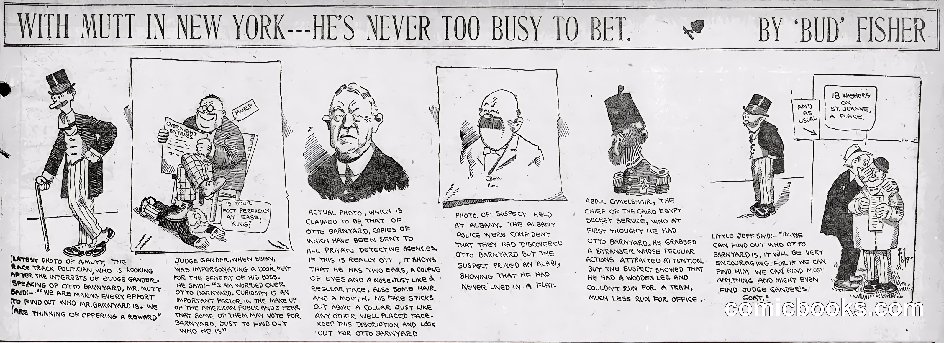 Mutt and Jeff — 1909-10-26