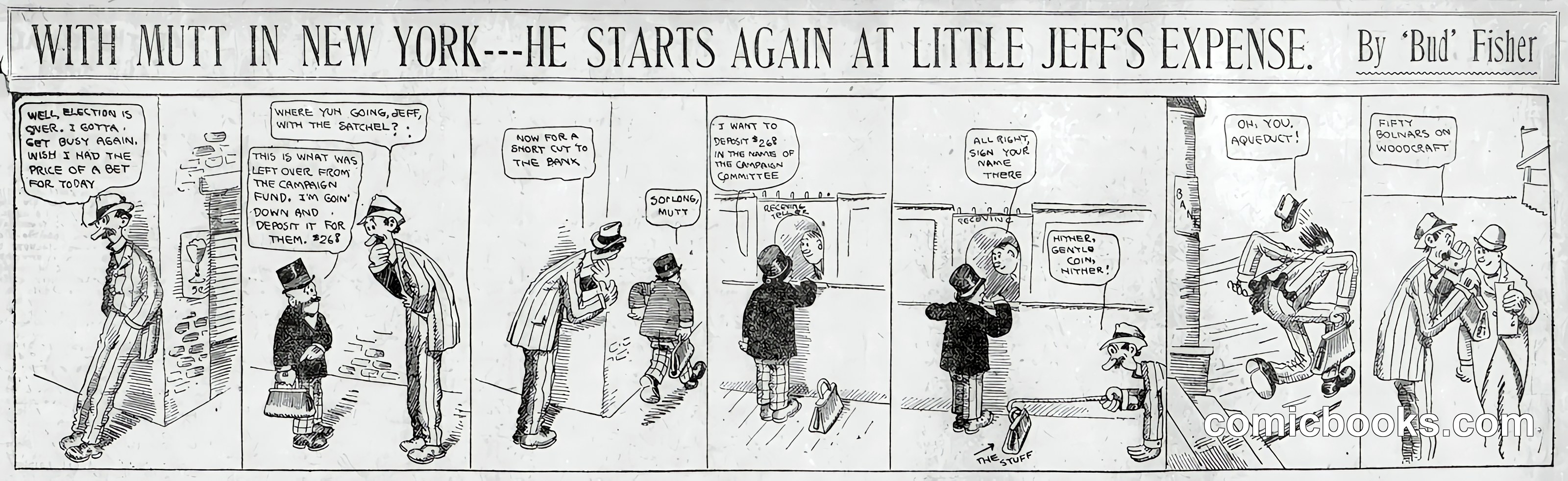 Mutt and Jeff — 1909-11-10