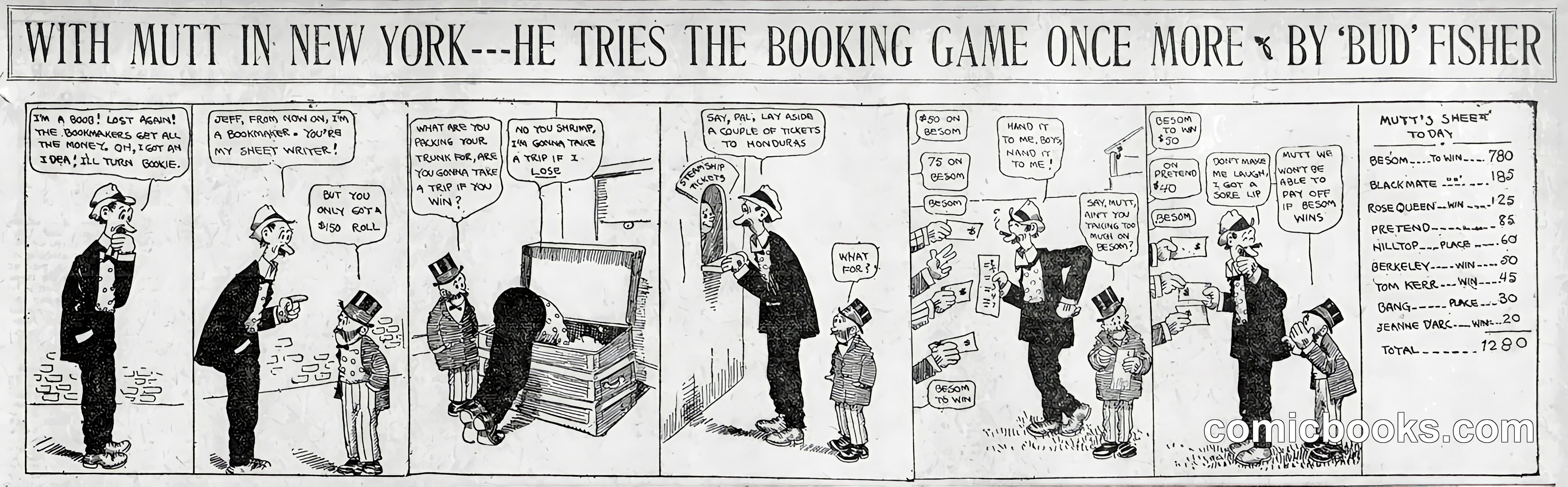 Mutt and Jeff — 1909-11-17