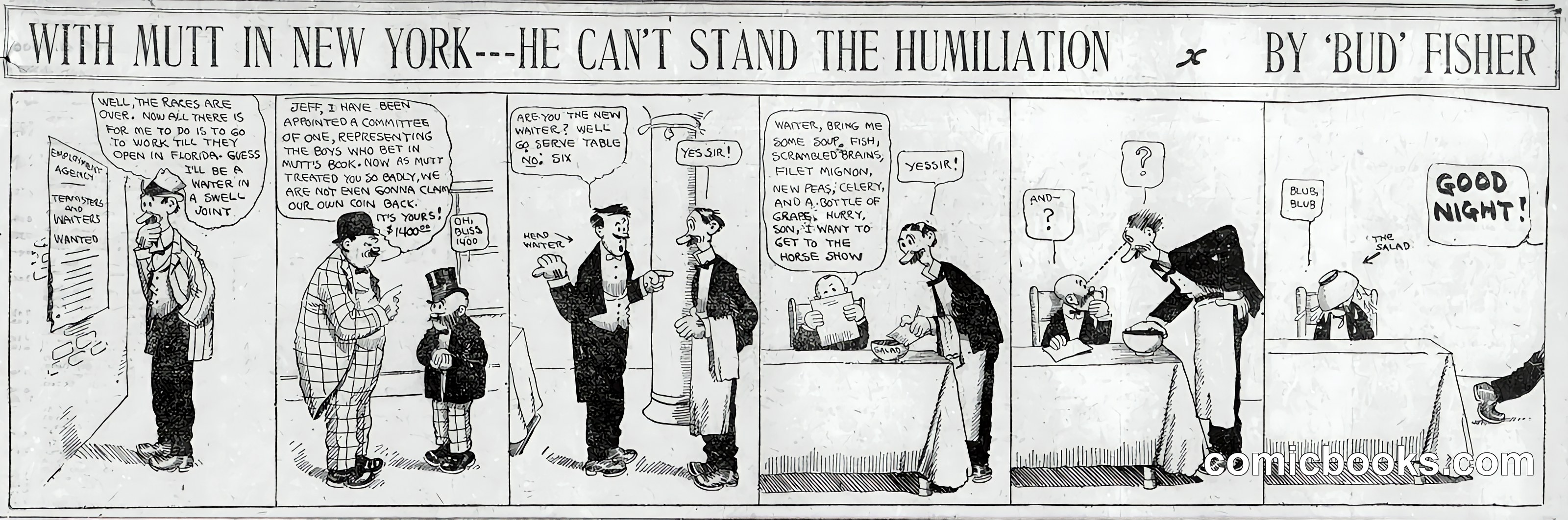 Mutt and Jeff — 1909-11-19
