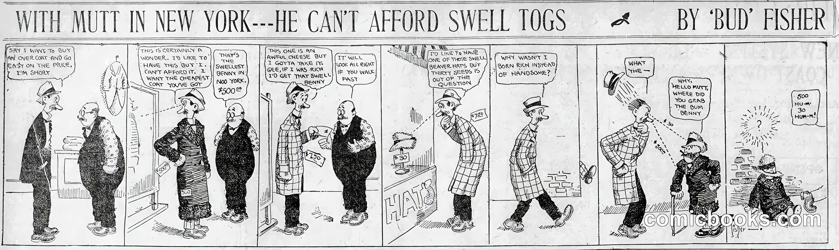 Mutt and Jeff — 1909-11-20