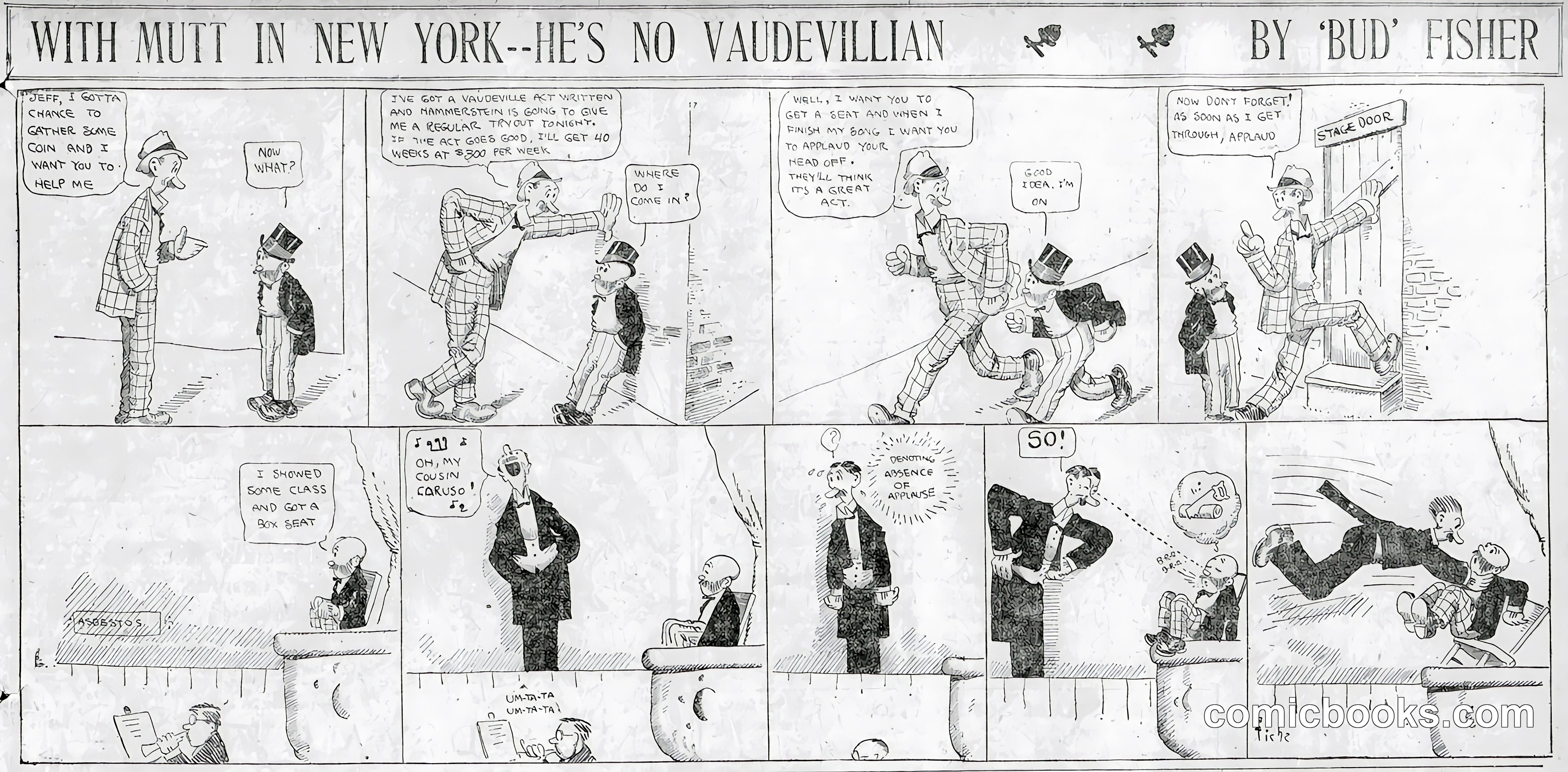 Mutt and Jeff — 1909-11-23