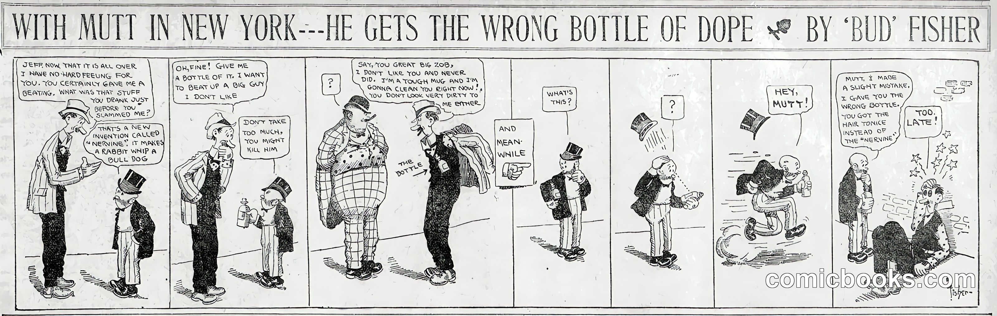 Mutt and Jeff — 1909-11-27
