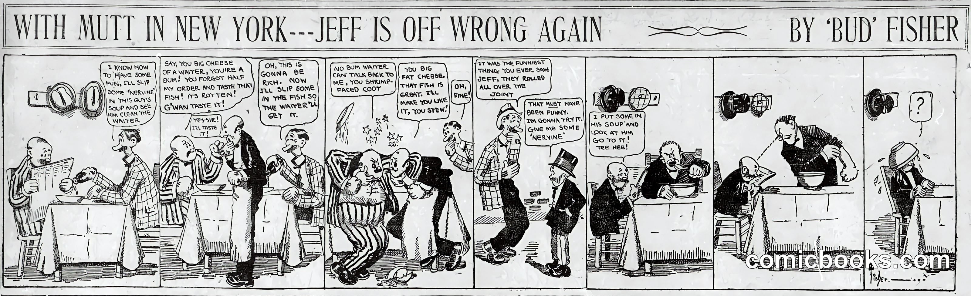Mutt and Jeff — 1909-12-02