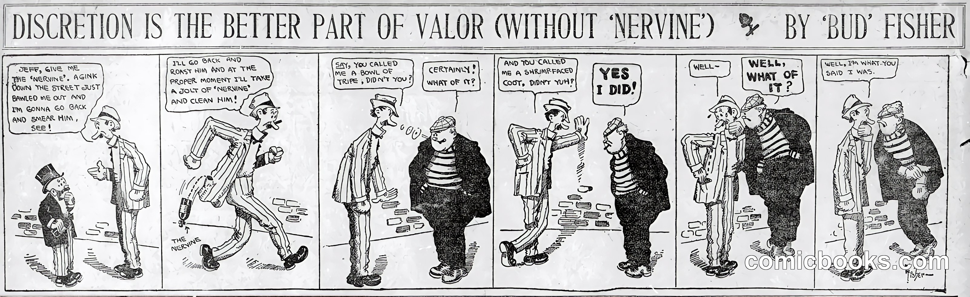 Mutt and Jeff — 1909-12-03