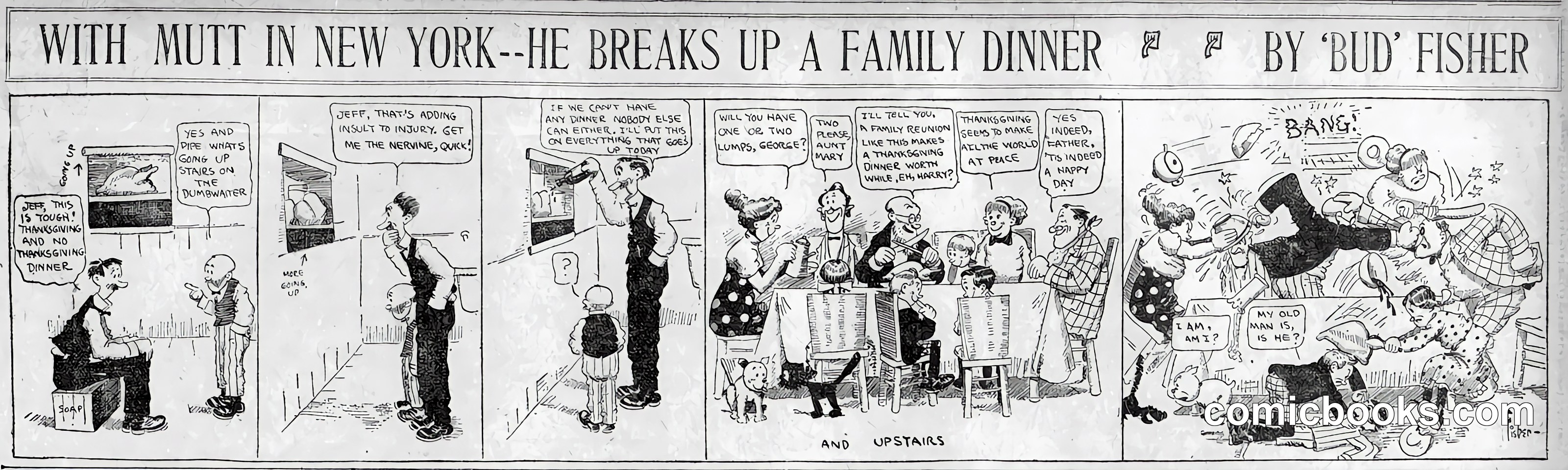 Mutt and Jeff — 1909-12-05