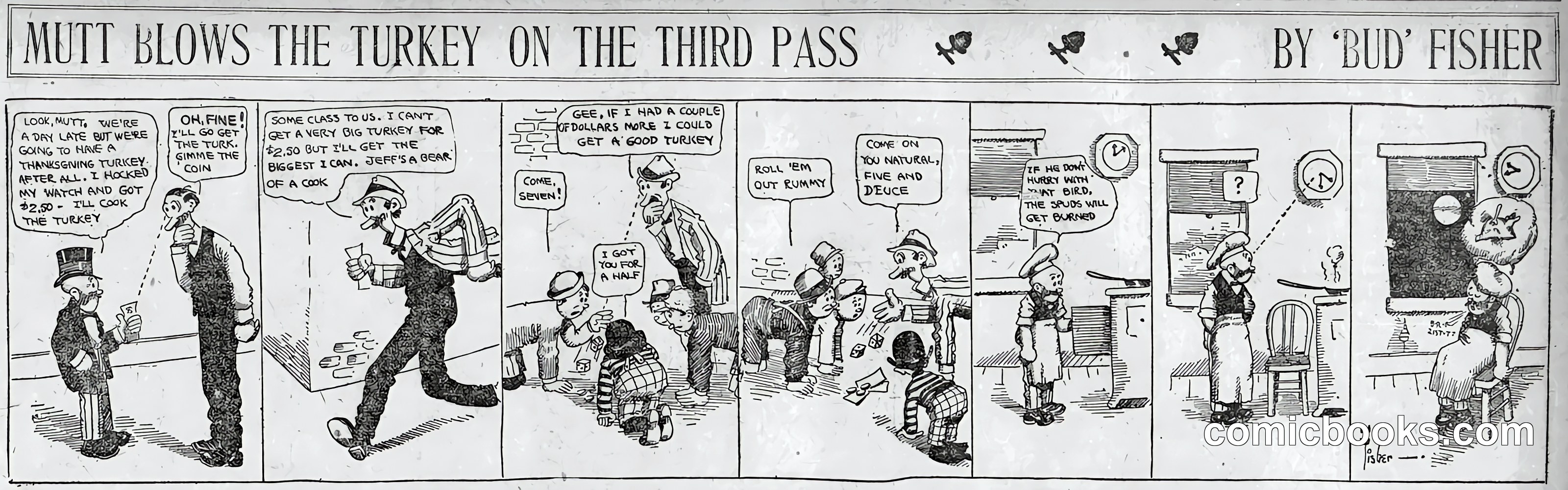 Mutt and Jeff — 1909-12-06