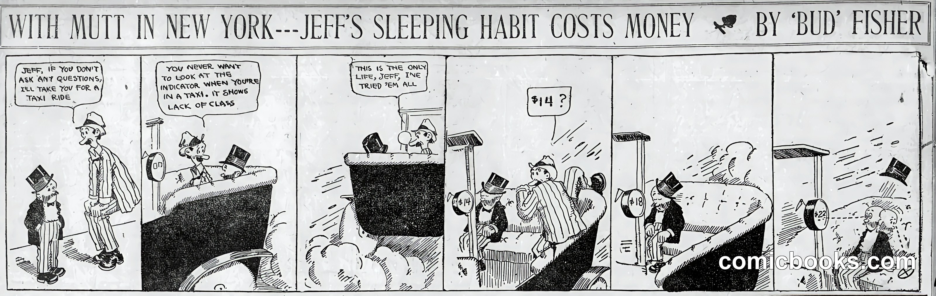 Mutt and Jeff — 1909-12-07