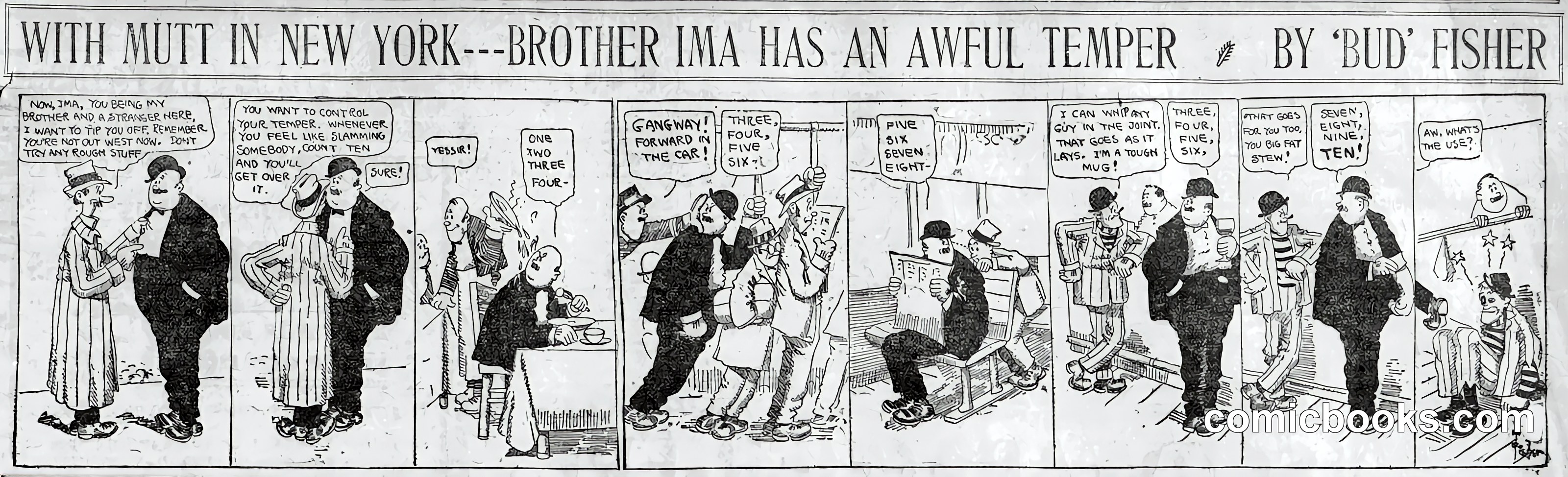 Mutt and Jeff — 1909-12-09