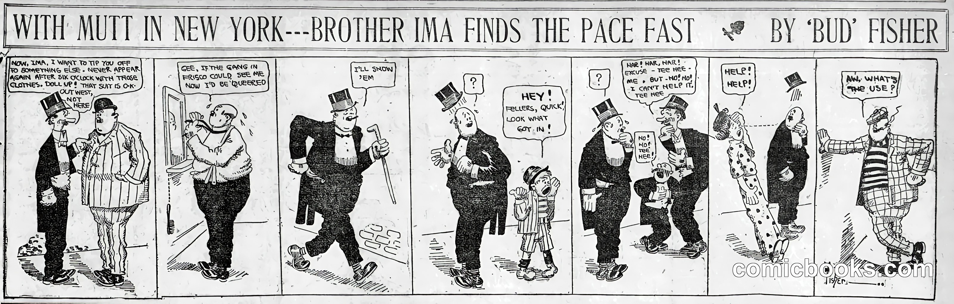 Mutt and Jeff — 1909-12-10