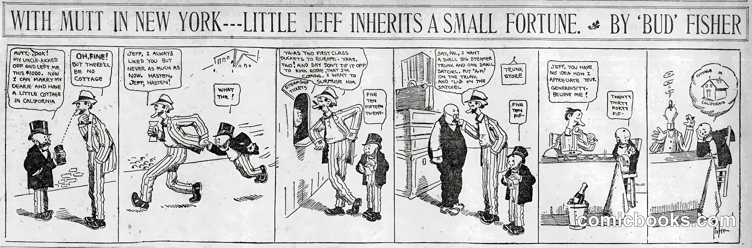 Mutt and Jeff — 1909-12-17