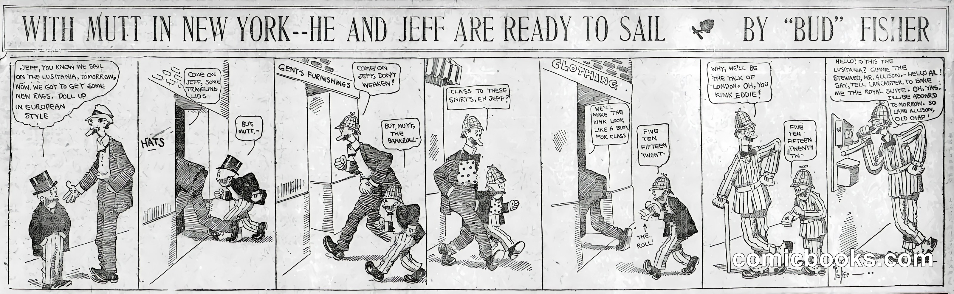 Mutt and Jeff — 1909-12-18