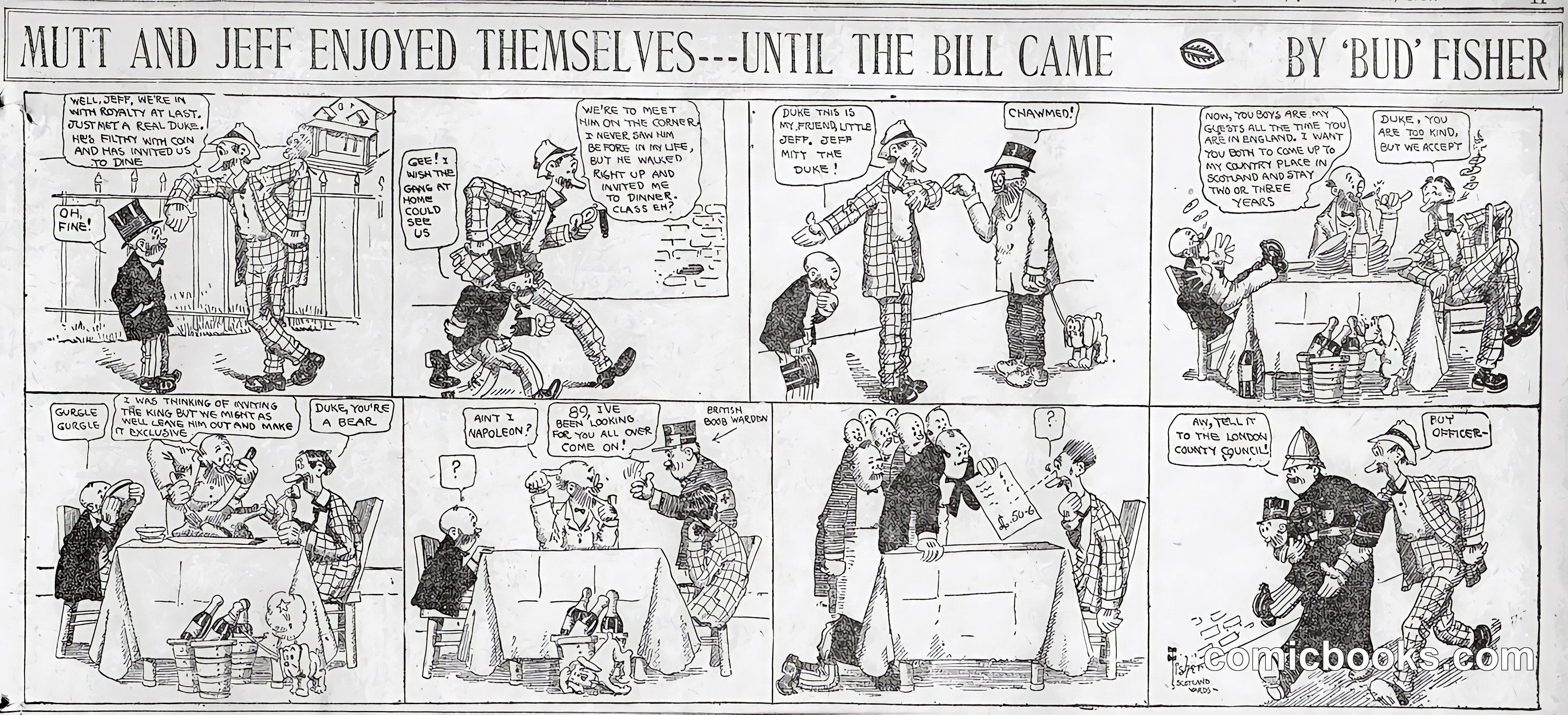 Mutt and Jeff — 1910-01-22
