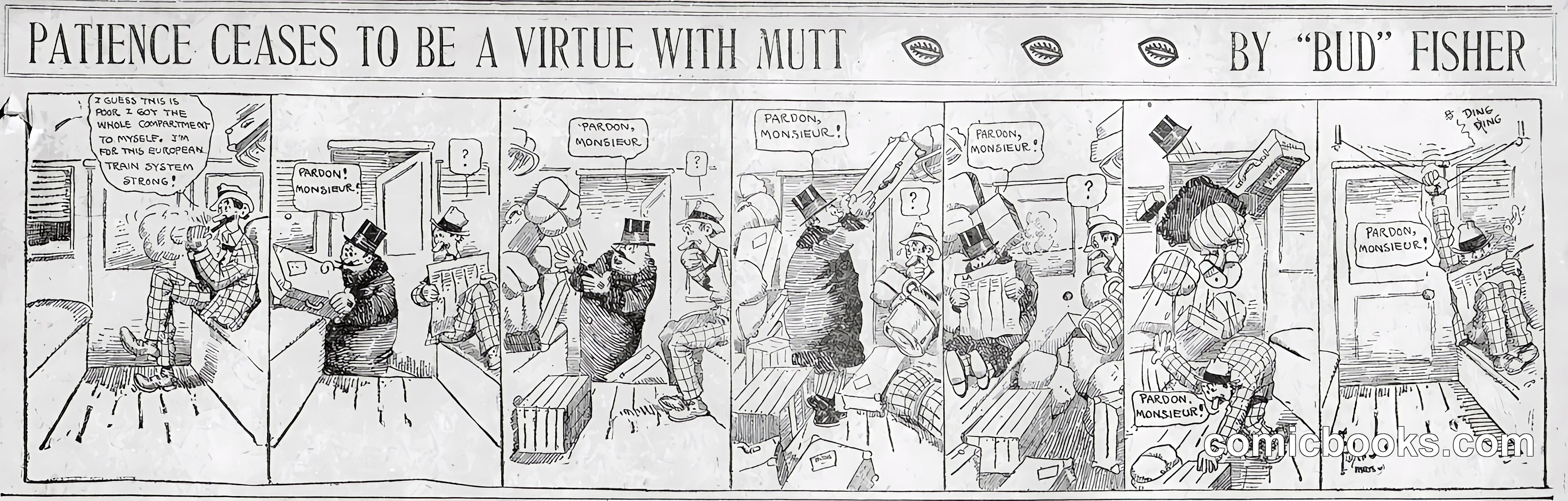 Mutt and Jeff — 1910-01-23