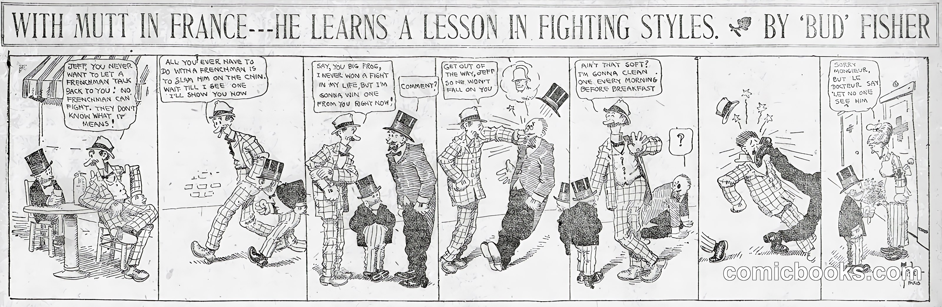 Mutt and Jeff — 1910-01-28