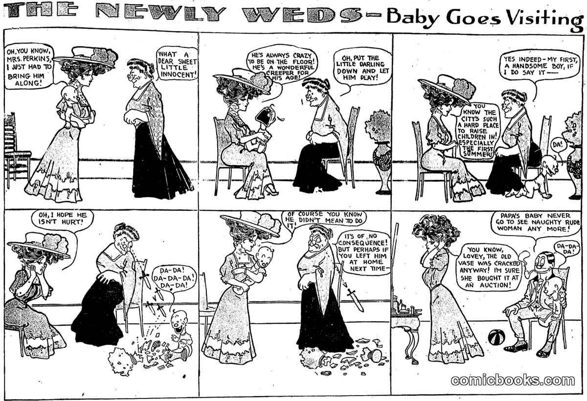 The Newly Weds: Baby Goes Visiting