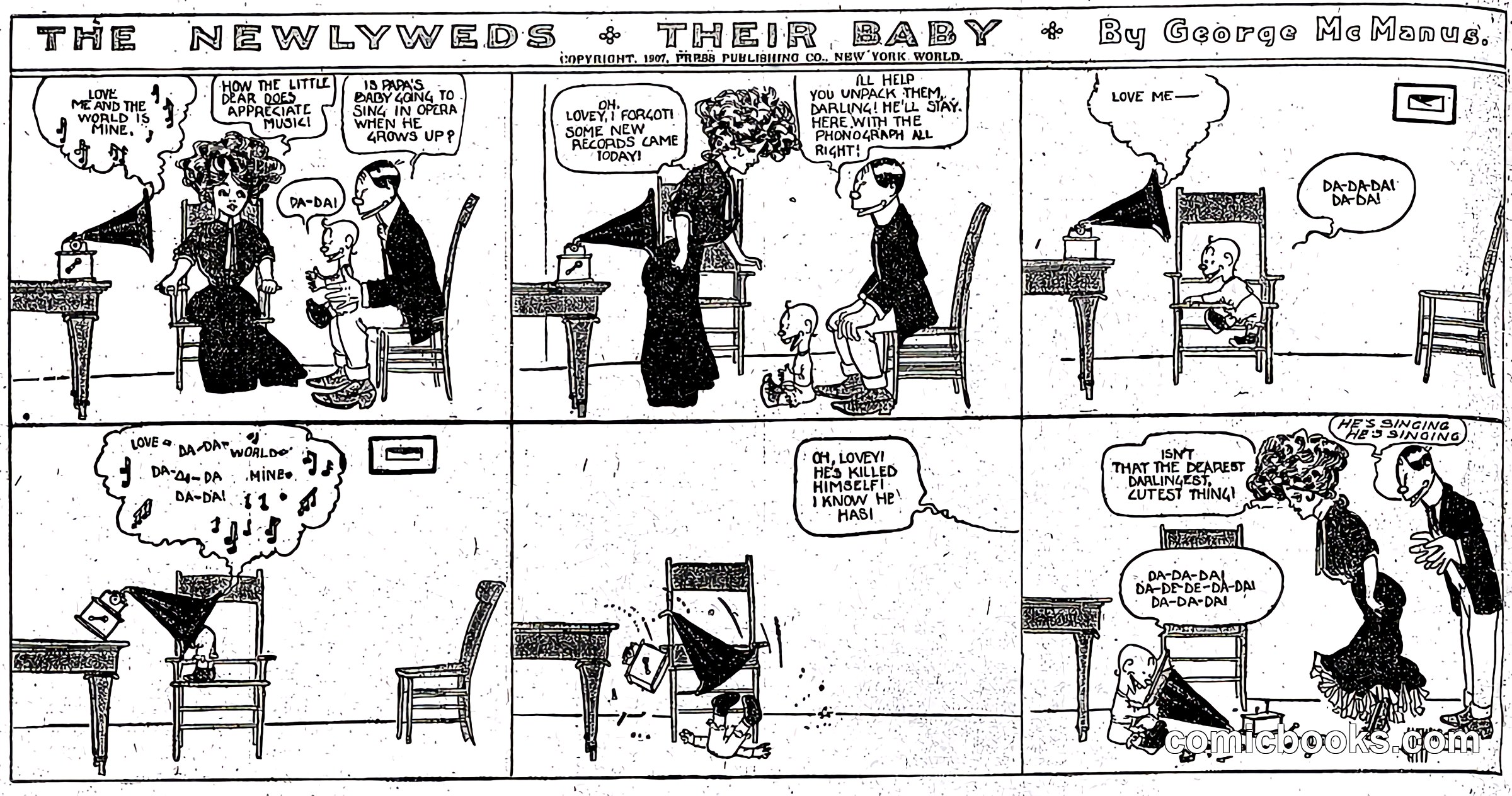 The Newlyweds, by George McManus