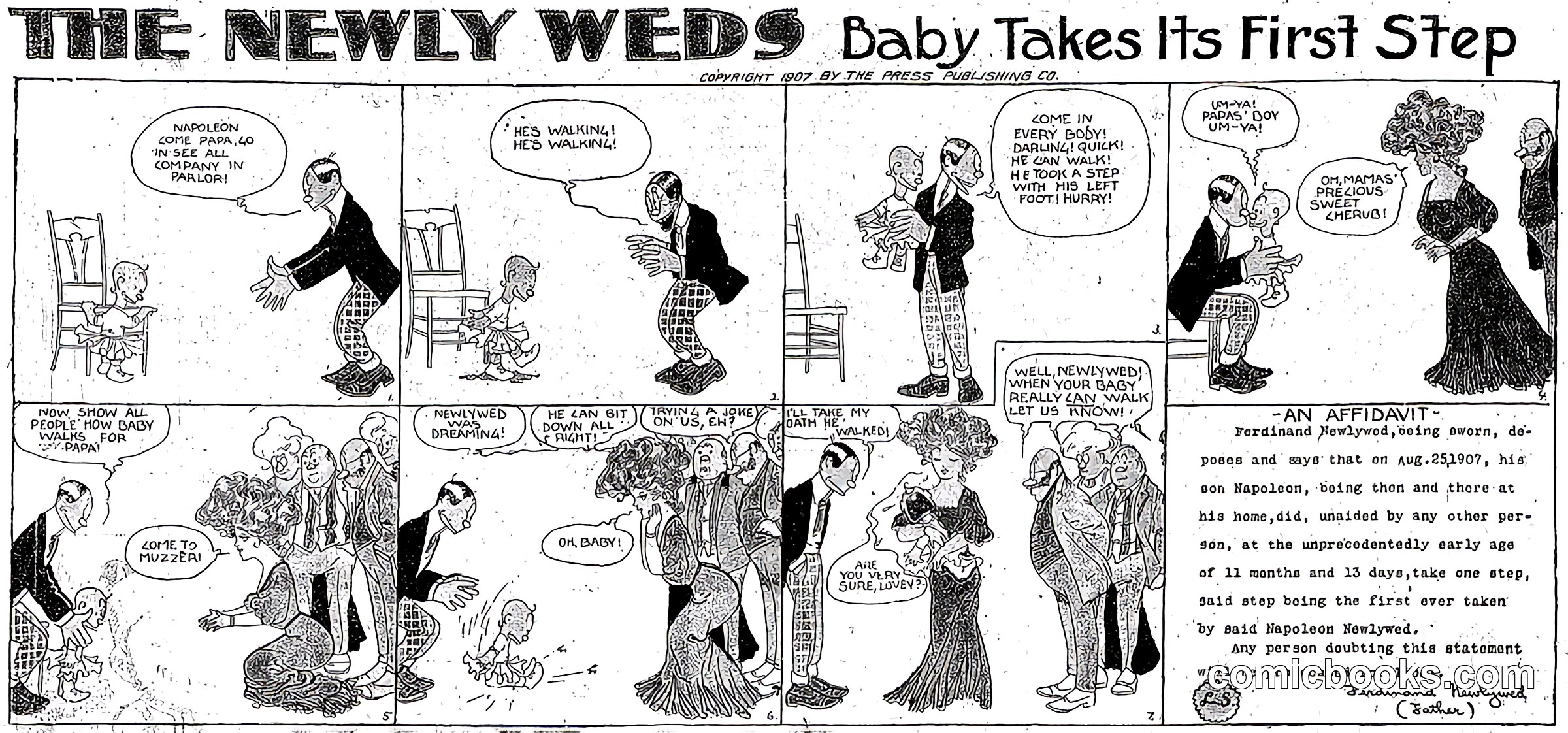 The Newlyweds: Baby Takes Its First Step