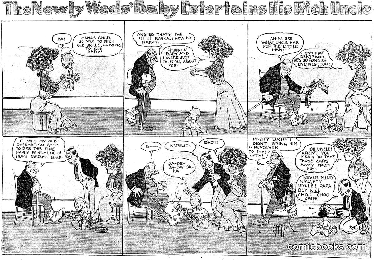The Newlyweds' Baby Entertains His Rich Uncle