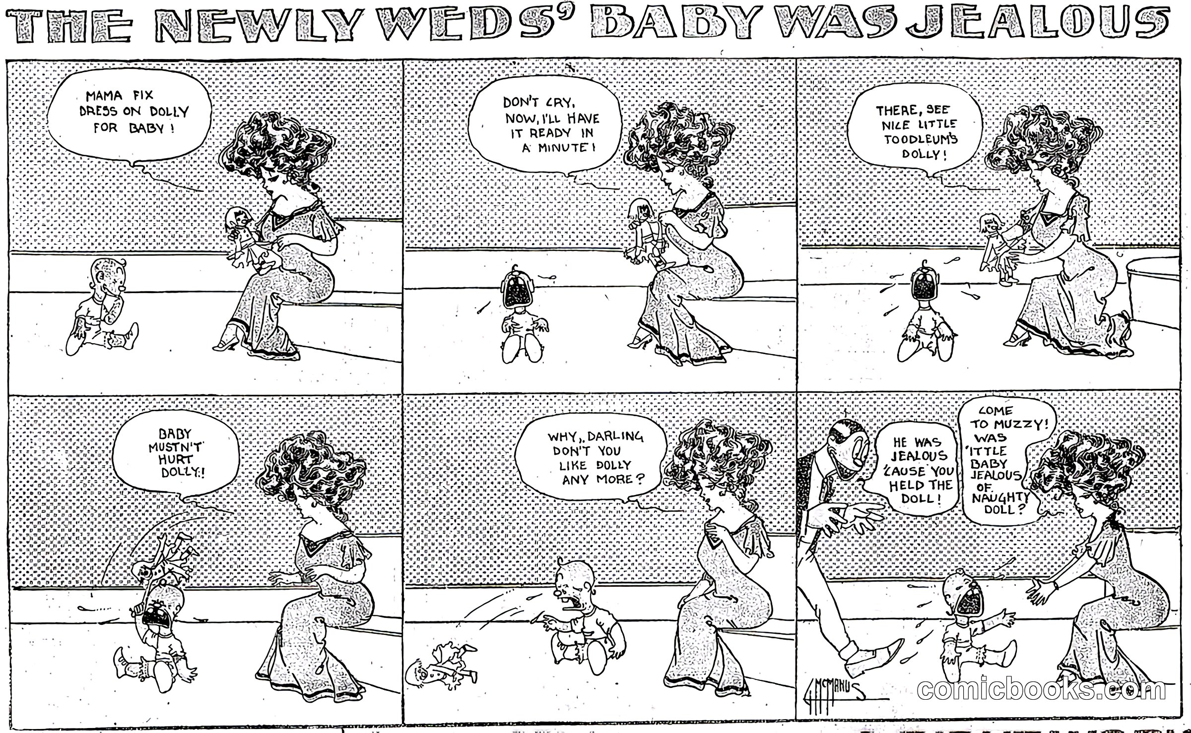 The Newlyweds' Baby Was Jealous