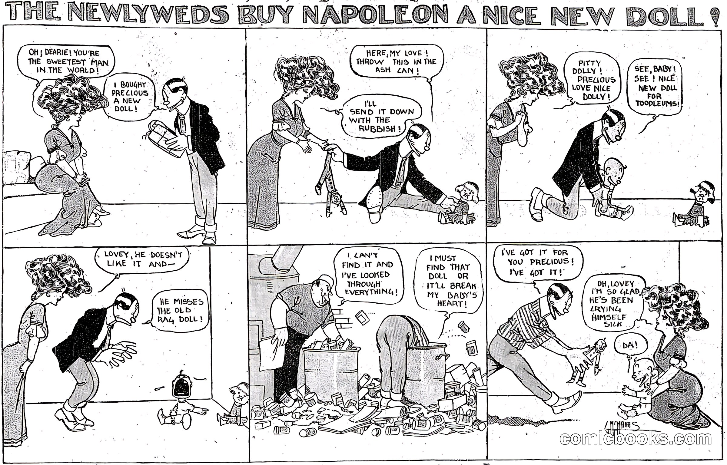 The Newlyweds Buy Napoleon a Nice New Doll