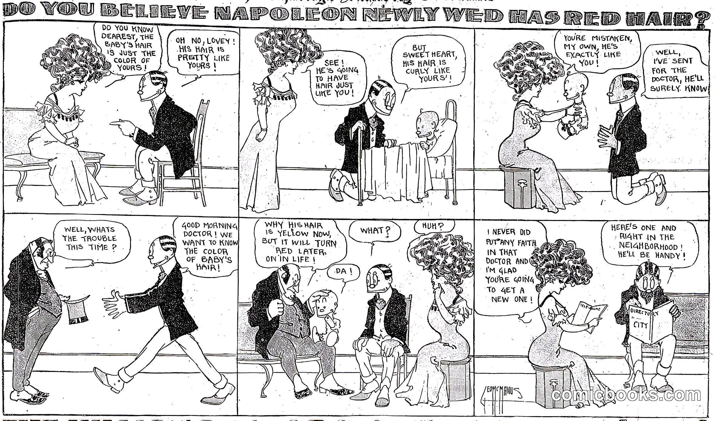 Newlyweds Comic Strip