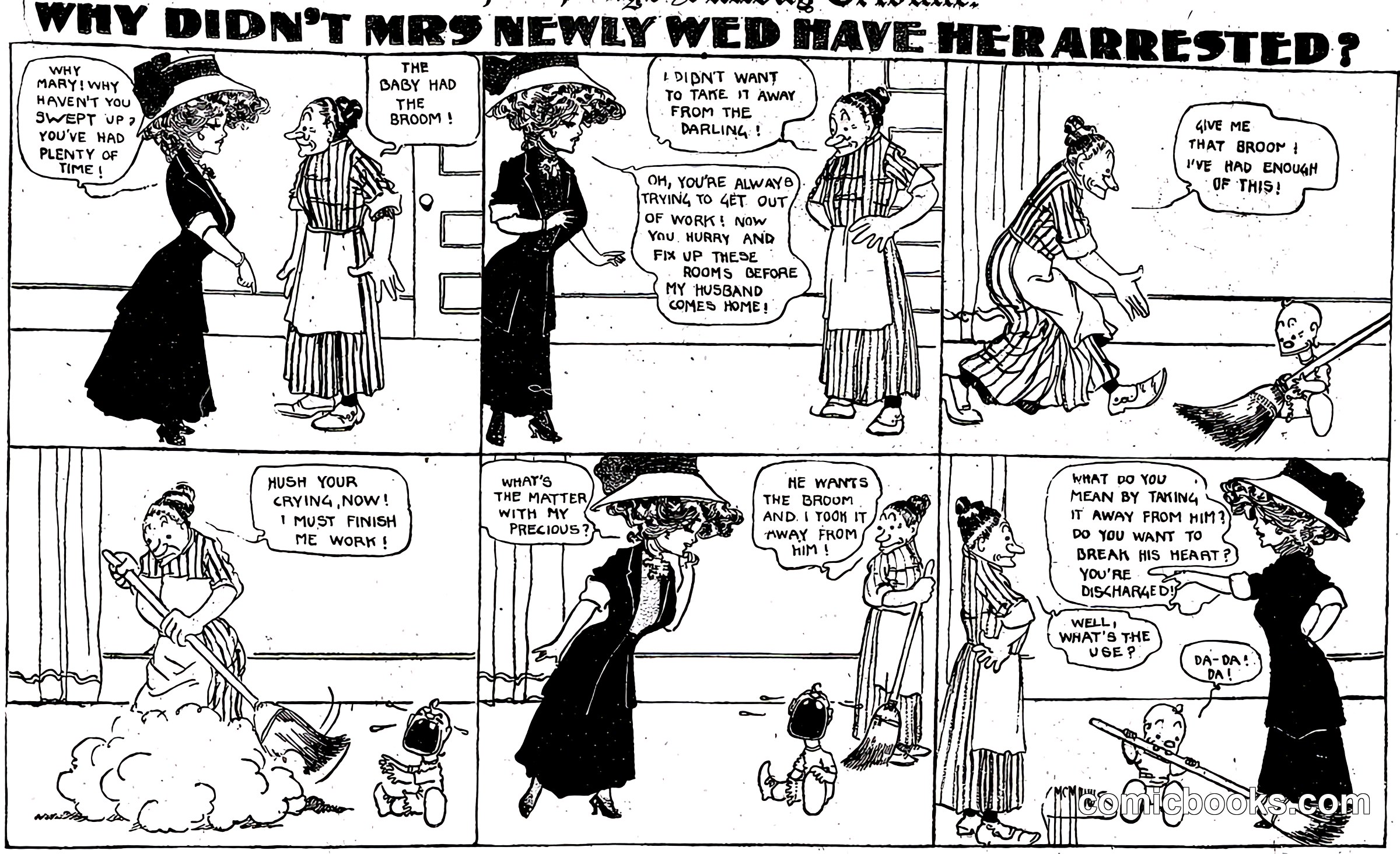 Why Didn't Mrs Newly Wed Have Her Arrested?