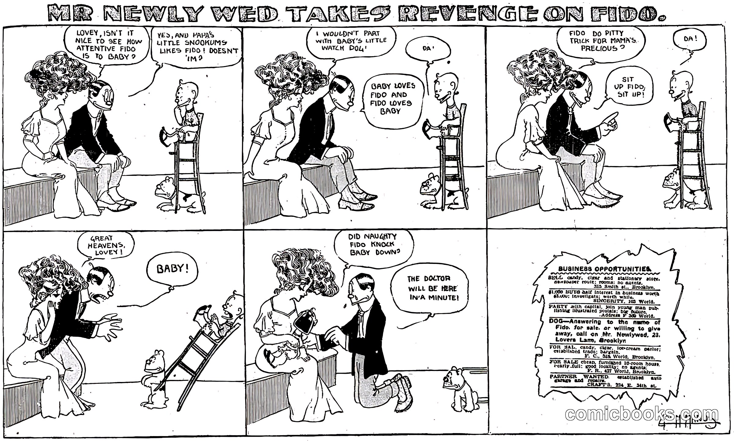 Mr. Newly Wed Takes Revenge on Fido