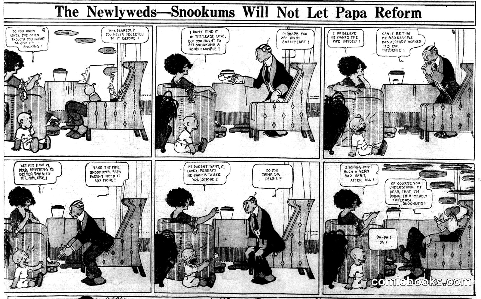 The Newlyweds—Snookums Will Not Let Papa Reform