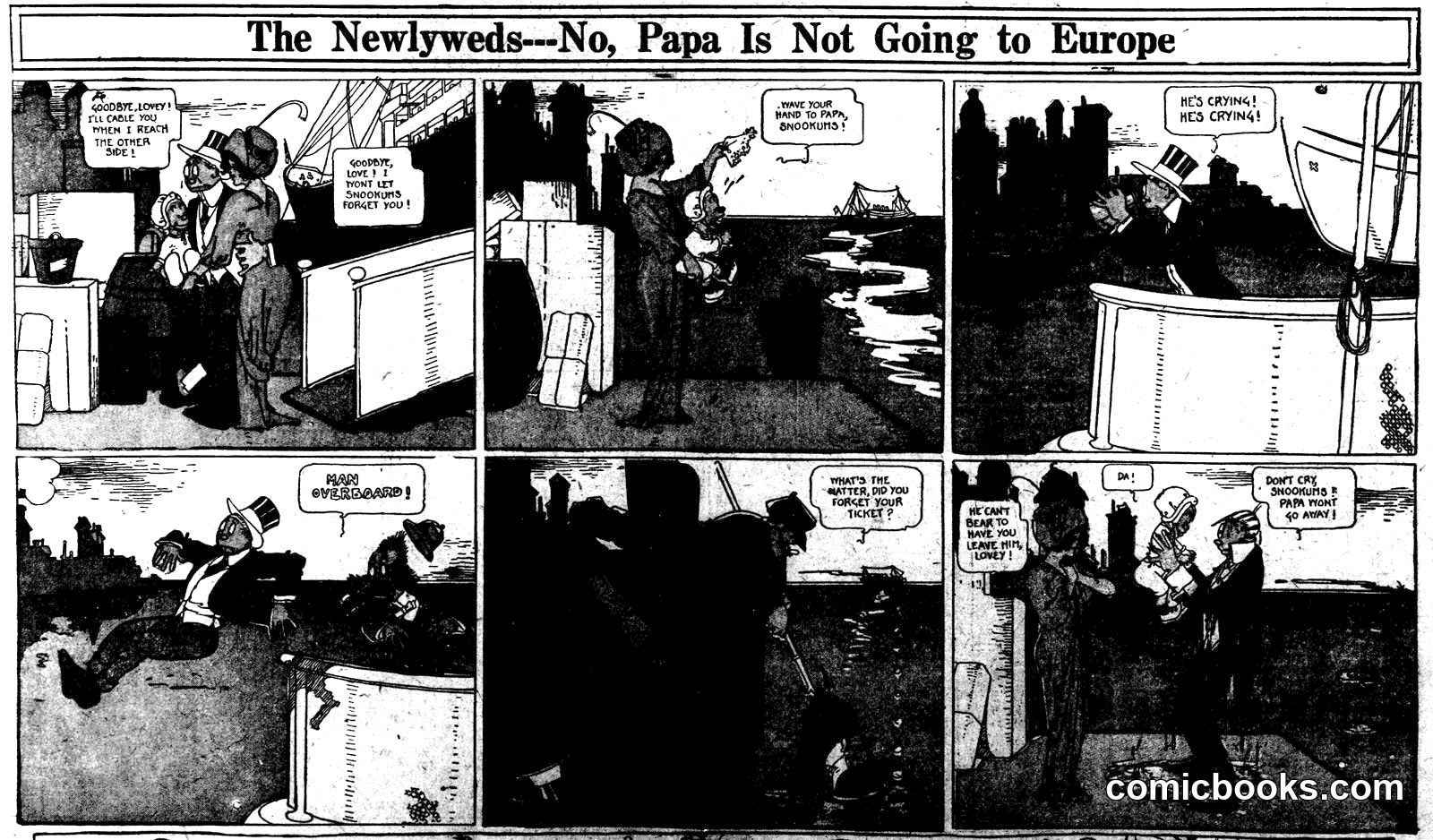 The Newlyweds—No. Papa Is Not Going to Europe